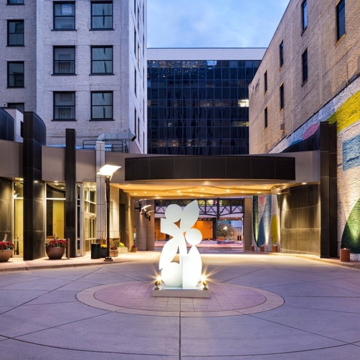 Driveway of Hotel Emery